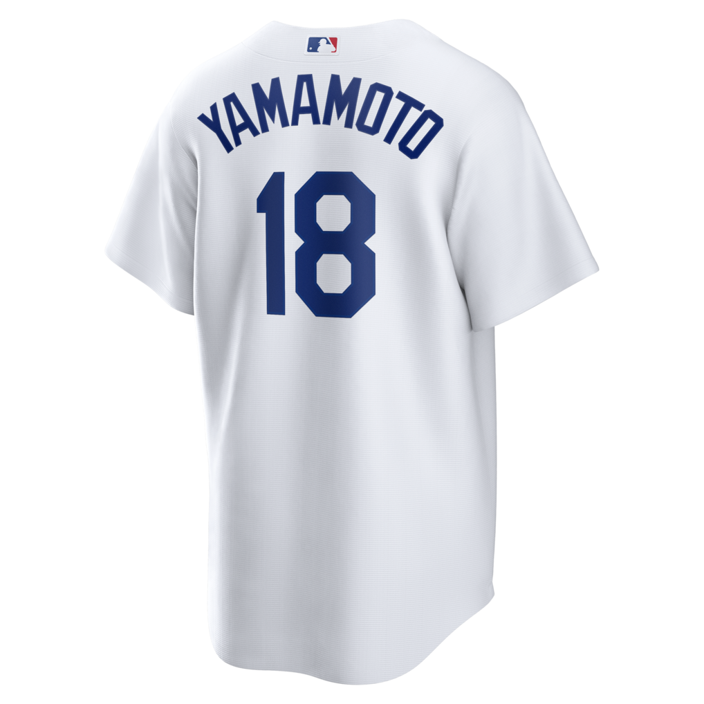 Los Angeles Dodgers Yoshinobu Yamamoto White Home Replica Jersey