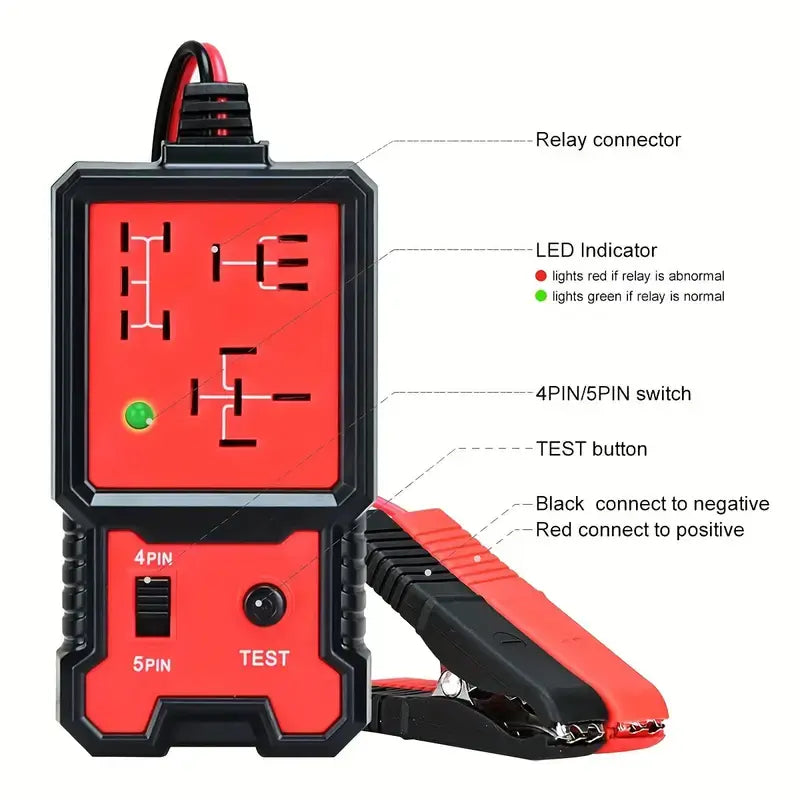 Diagnose in Seconds: The Ultimate Professional Automotive Relay Tester