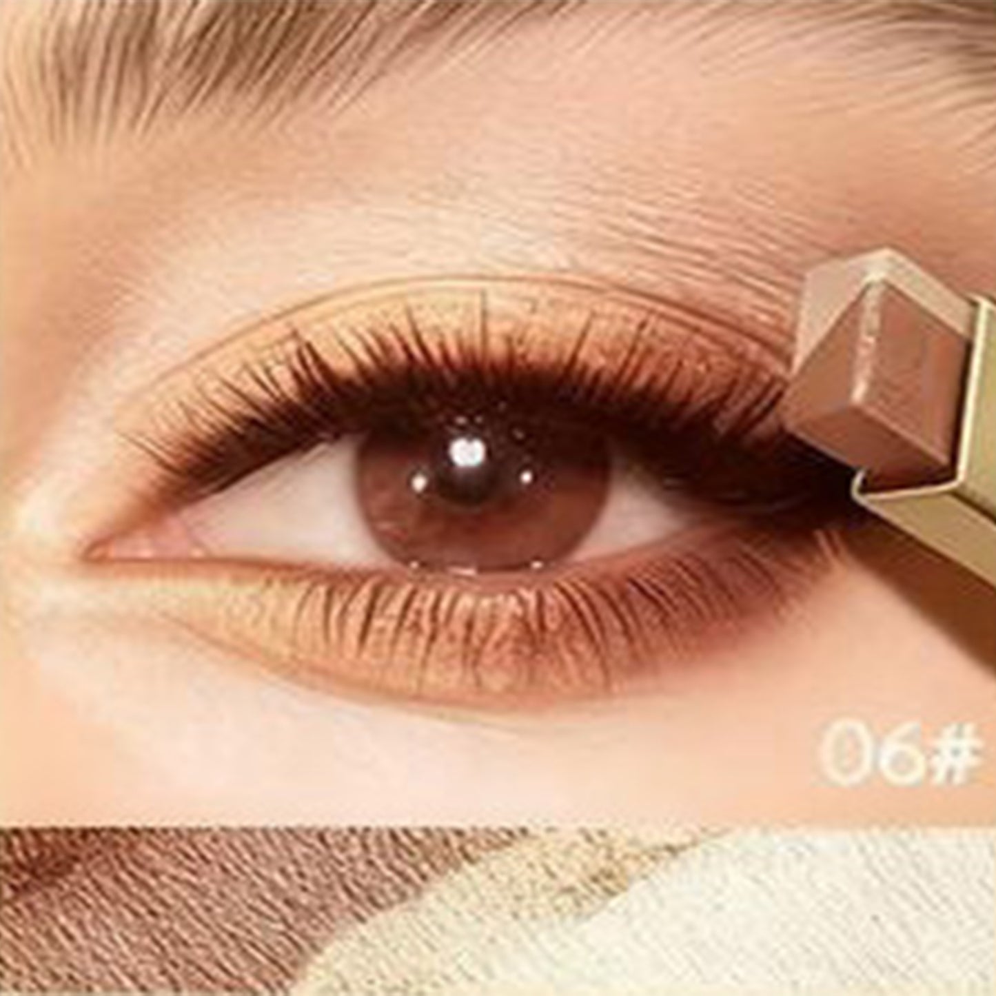 BARVENA Glitter Gradient Eye shadow Stick Set – 6 Dual-Tone Cream Eye shadow Sticks