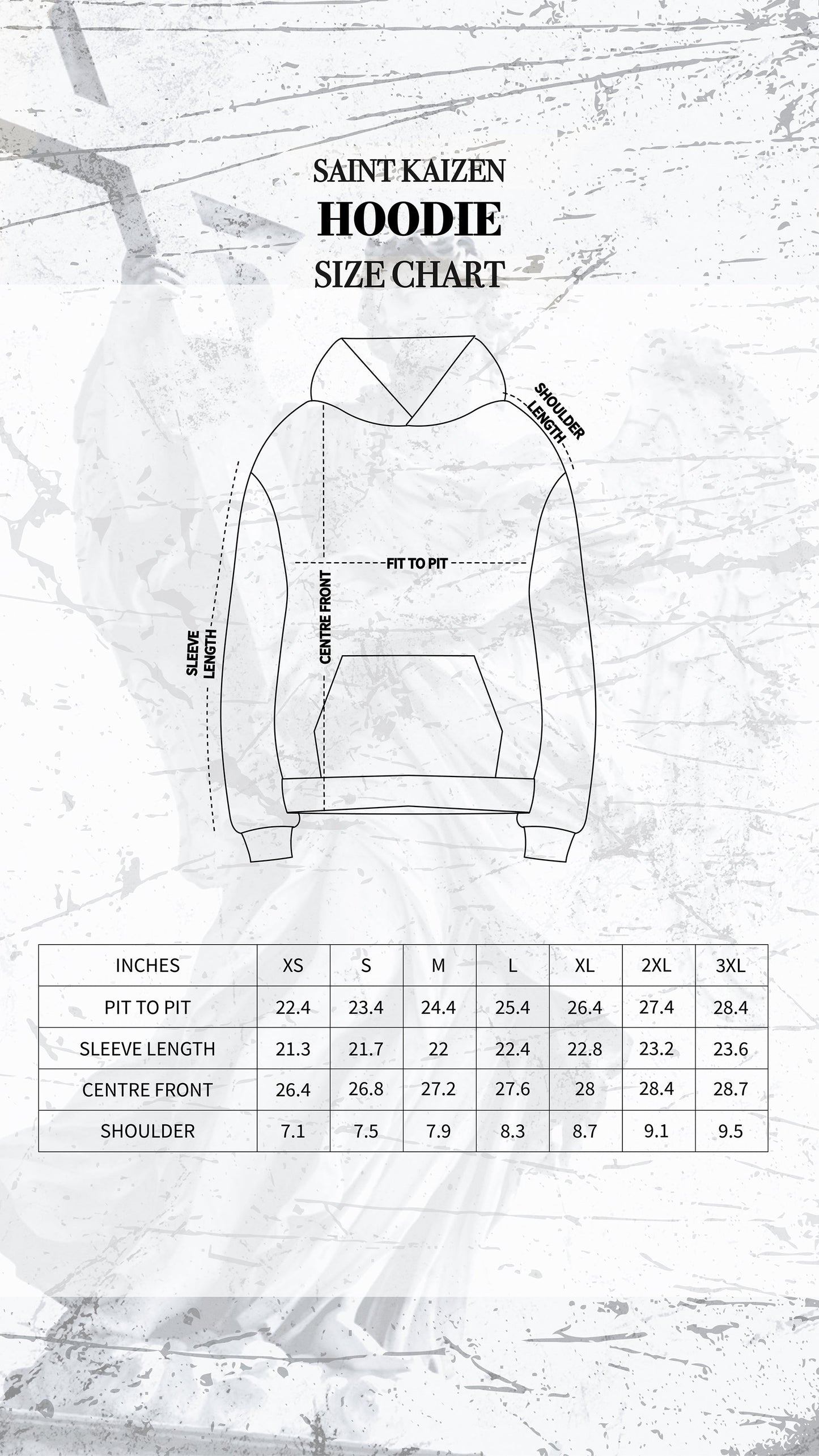 Archangel Michael Embroidery Zip Up Hoodie