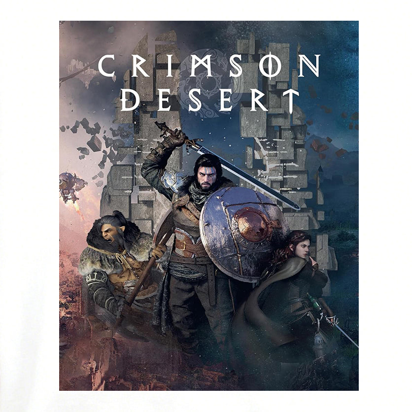 Crimson Desert Game T-Shirt Kliff Damiane Oongka Short-Sleeve Shirt