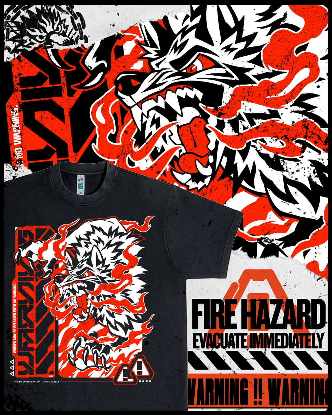 FIRE HAZARD TEE