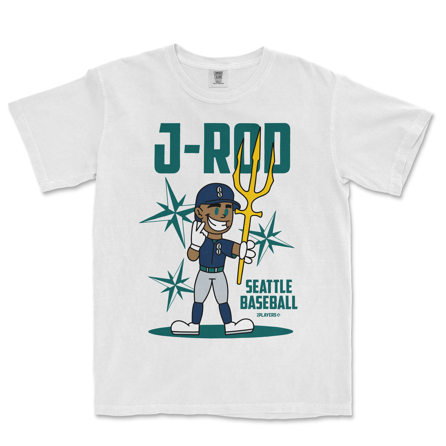 Julio Rodríguez - Superstar Cartoon (Alternate)
