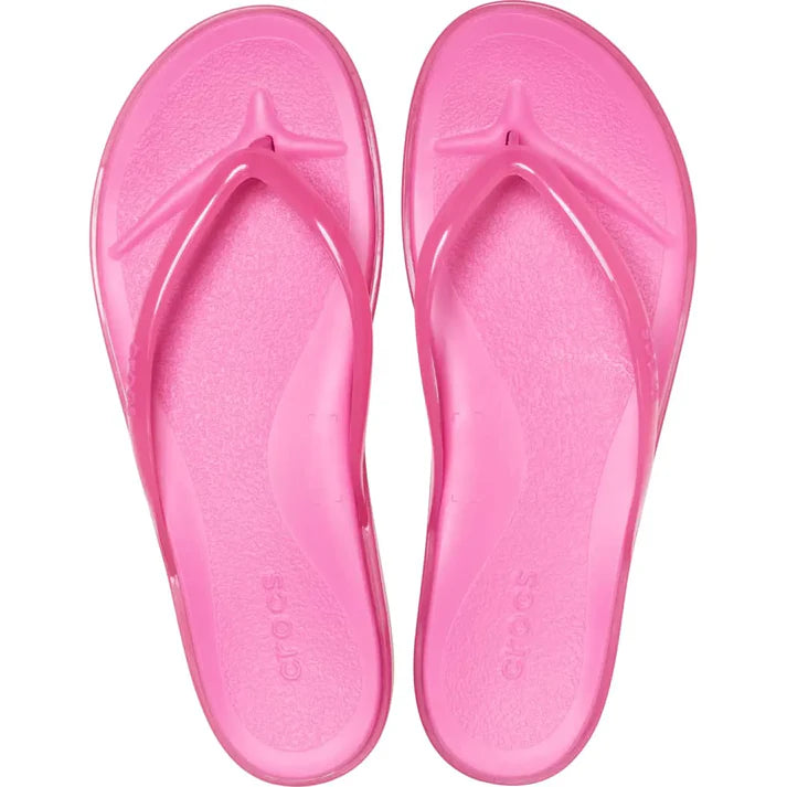 Crocs Women's Miami Round Toe Flip Flops
