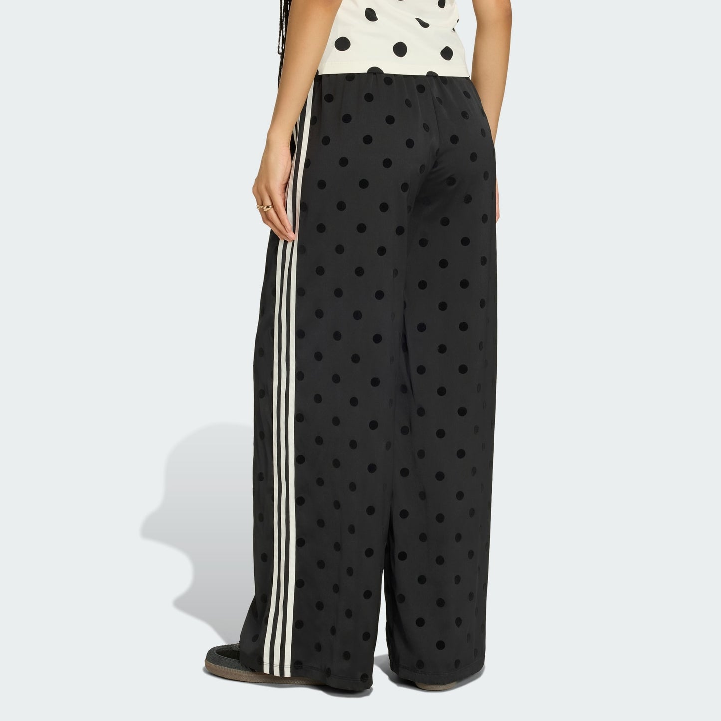 SATIN POLKA DOTS TT Track Pants