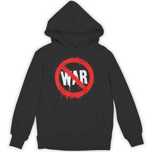 Stop Wars Protest Sign Hoodie