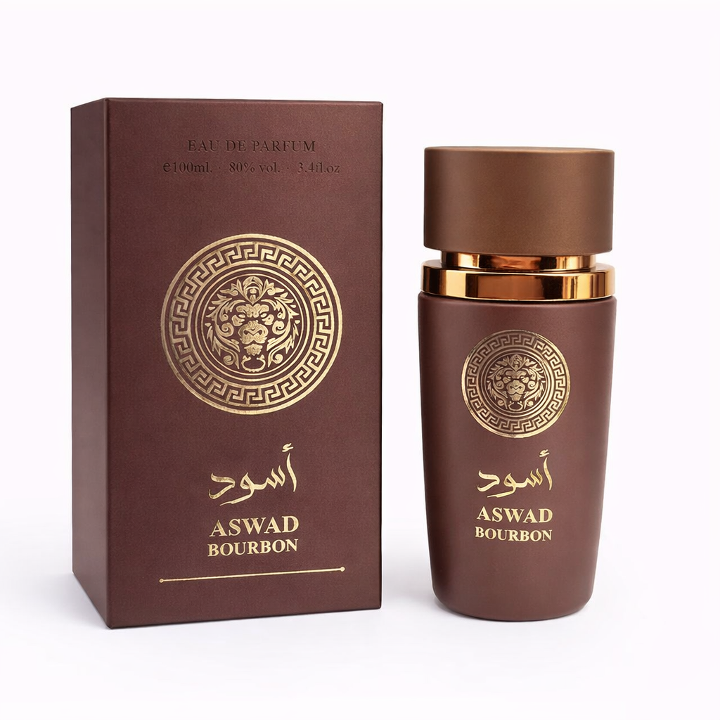 OFFER 6 PERFUMES (3 WOMEN + 3 MEN) - LARA CANDY + LARA + ECLAT BANOFFEE + ASWAD BOURBON + ASWAD AQUA + SHEIKH ZAYED