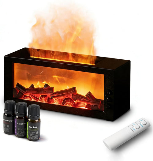Elevate Your Space With The Cozy Glow Of A Safe, Mist-Powered Fireplace