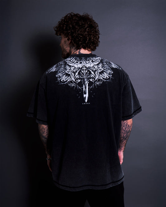 BEAST OF DARKNESS WASH TEE