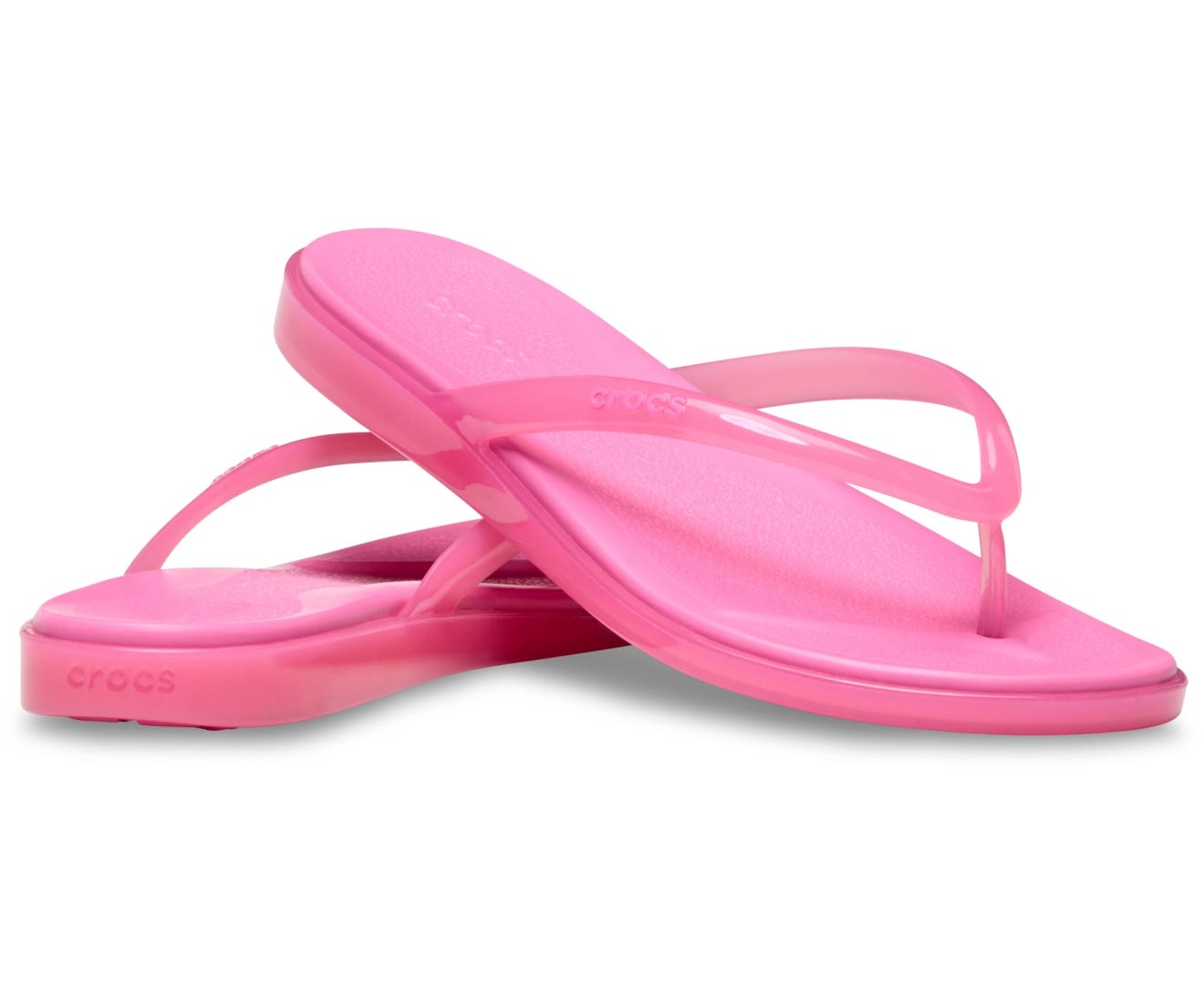 Crocs Women's Miami Round Toe Flip Flops