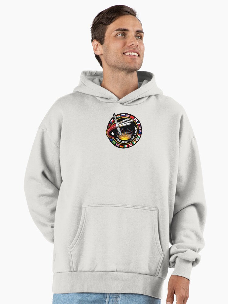 Project Hail Mary Mission Patch With Countries Premium Oversized Hoodie