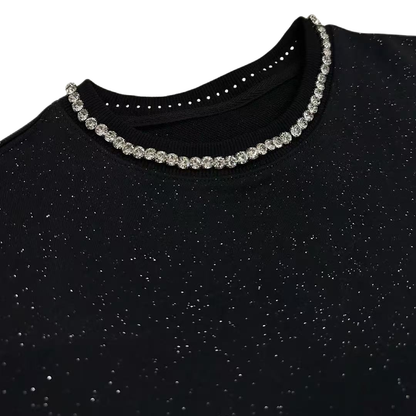 Iced Collar Crewneck