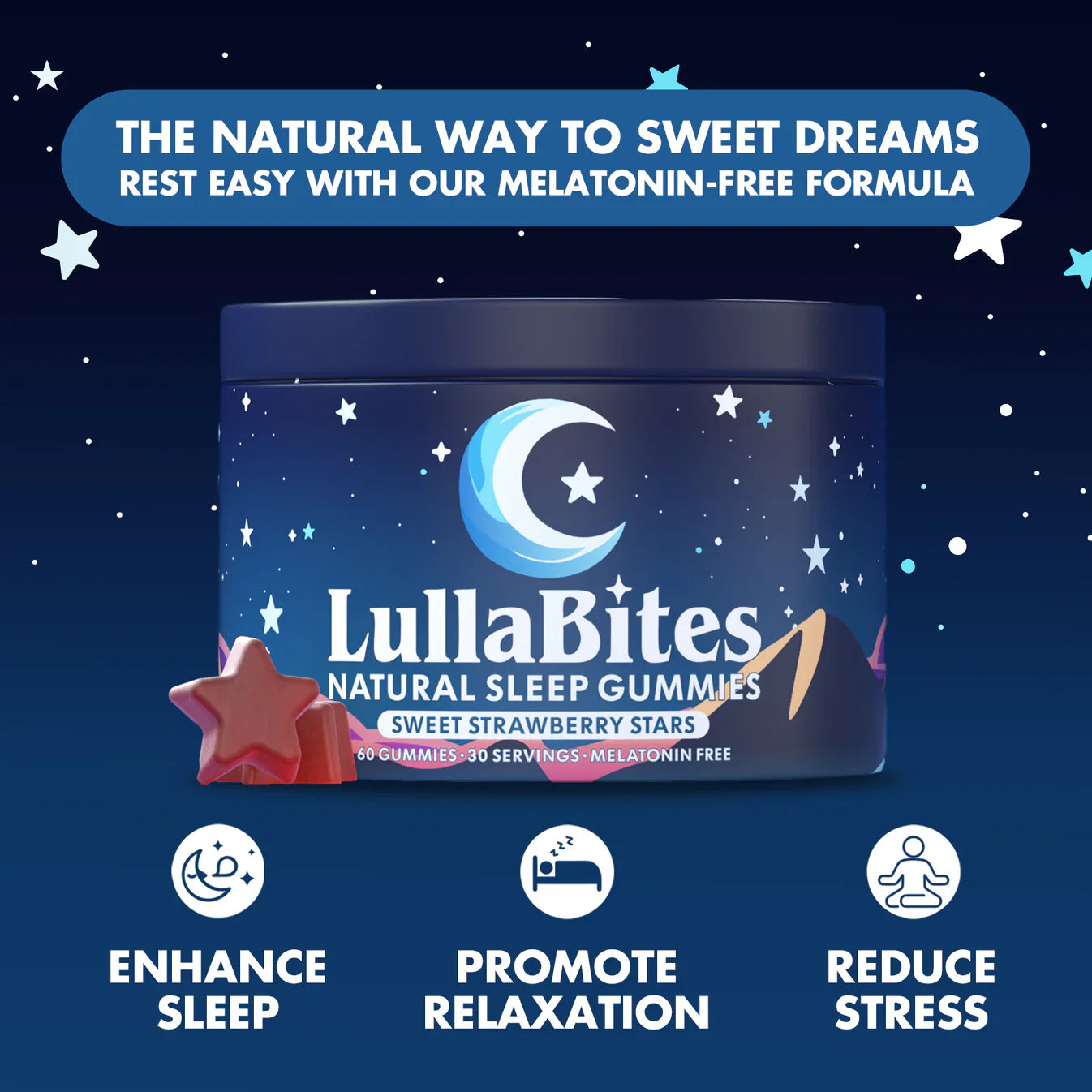 Fall Asleep Faster. Stay Asleep Longer.