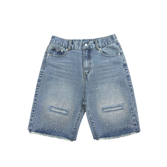 Rhinestone Jorts