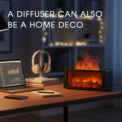 Elevate Your Space With The Cozy Glow Of A Safe, Mist-Powered Fireplace