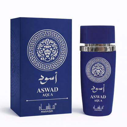 OFFER 6 PERFUMES (3 WOMEN + 3 MEN) - LARA CANDY + LARA + ECLAT BANOFFEE + ASWAD BOURBON + ASWAD AQUA + SHEIKH ZAYED