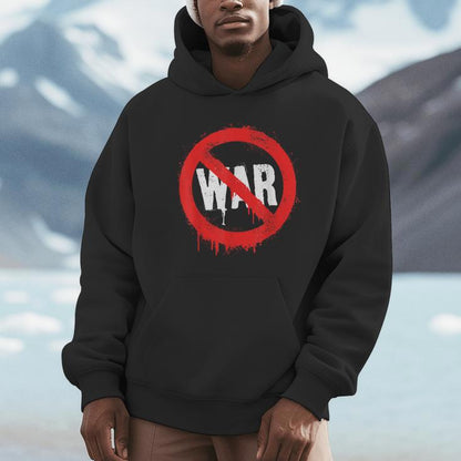 Stop Wars Protest Sign Hoodie