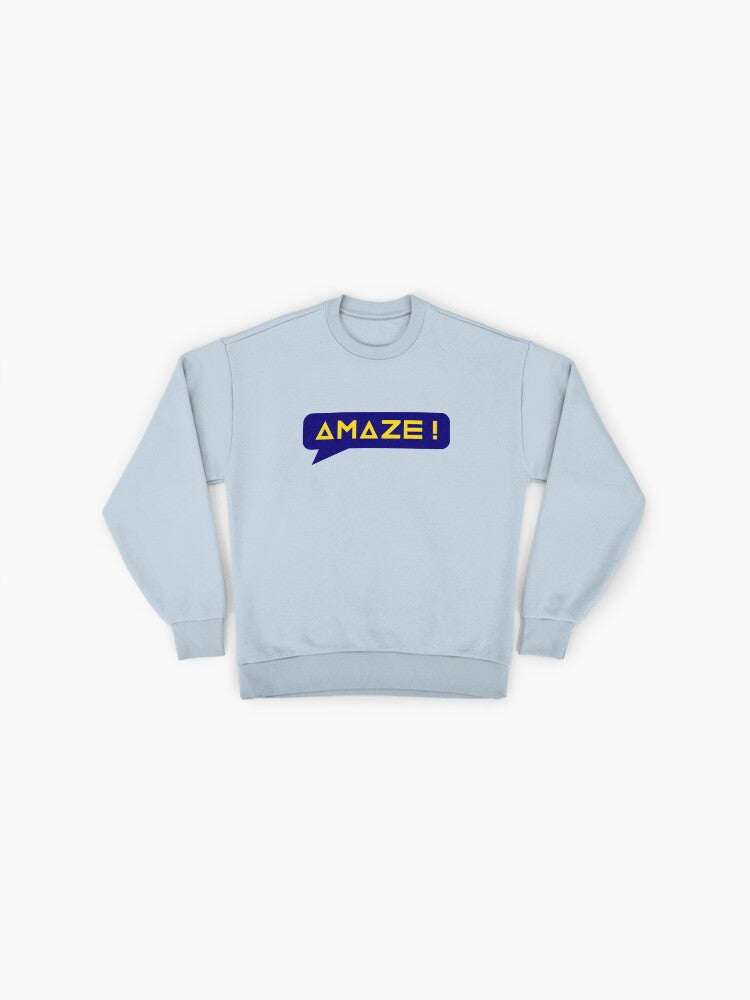 Project Hail Mary - Amaze! (Yellow on Blue) | Premium Oversized Sweatshirt