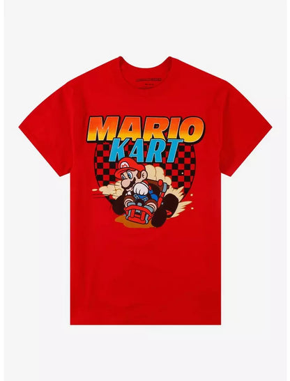 Mario Kart Mario Driving T-Shirt