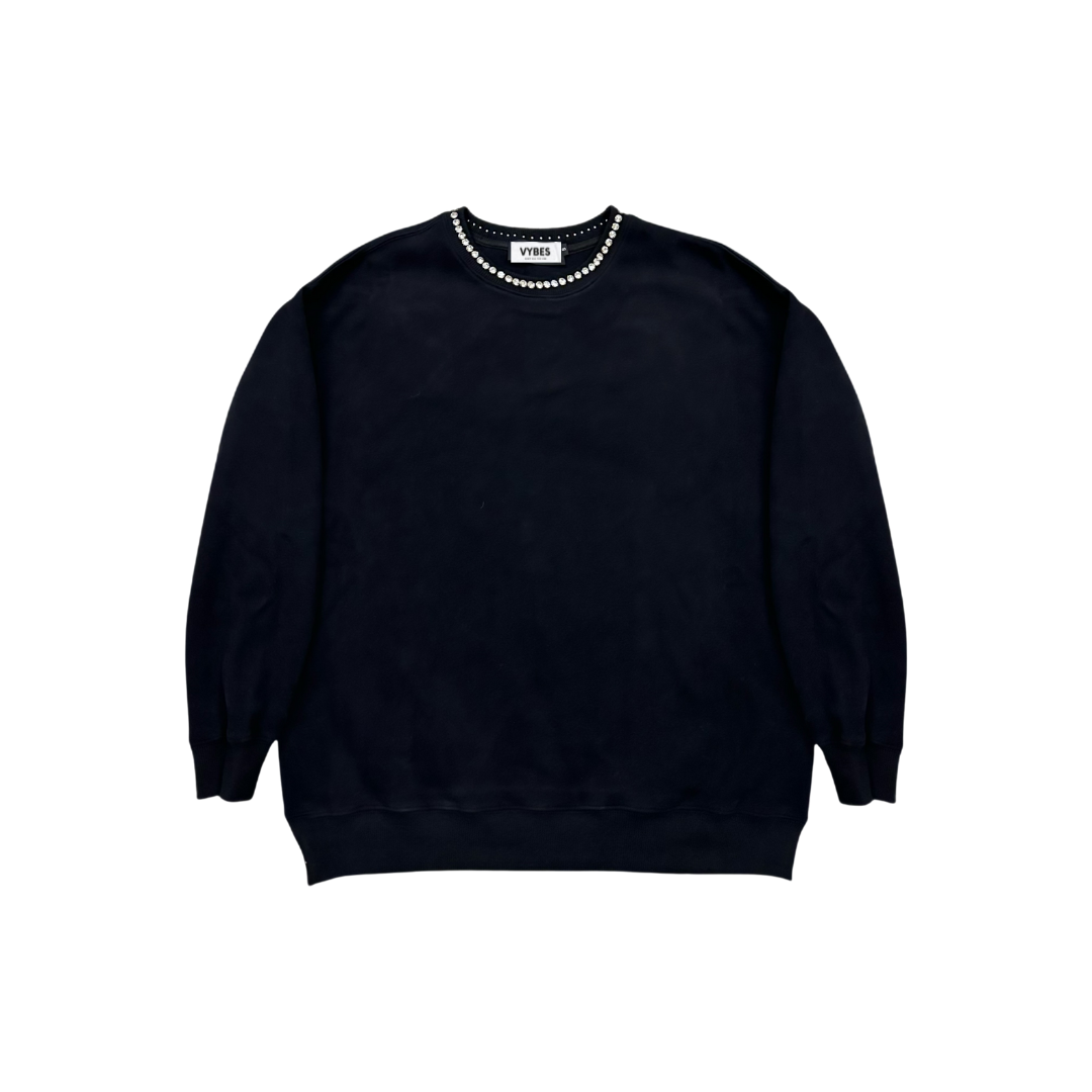 Iced Collar Crewneck