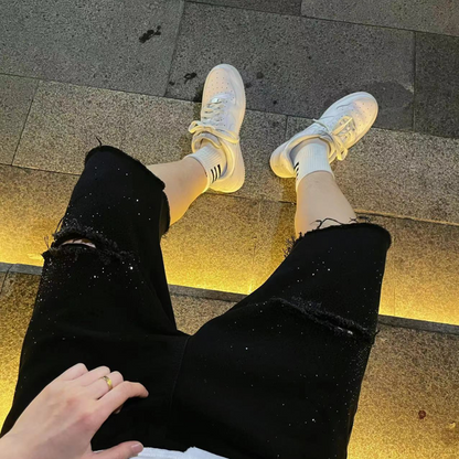 Rhinestone Jorts