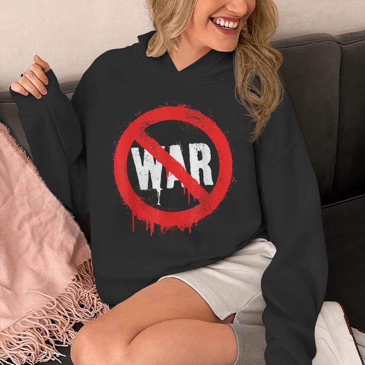 Stop Wars Protest Sign Hoodie