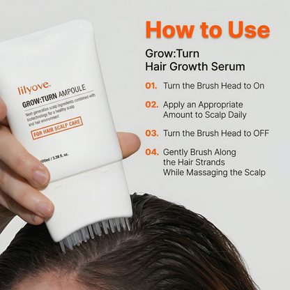 🐤Lilyeve™ GrowTurn Hair Brush Serum