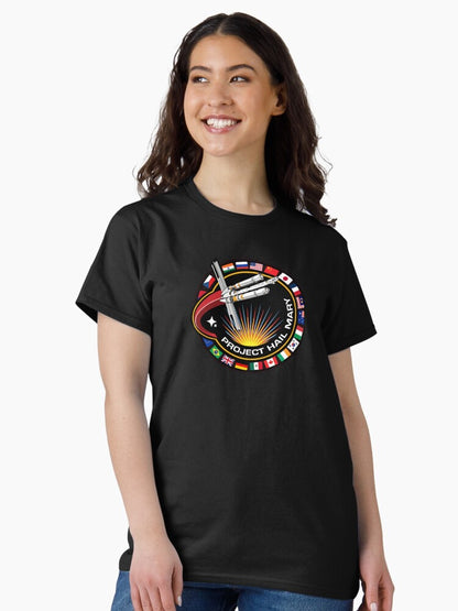 Project Hail Mary Mission Patch With Countries Classic T-Shirt