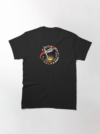 Project Hail Mary Mission Patch With Countries Classic T-Shirt
