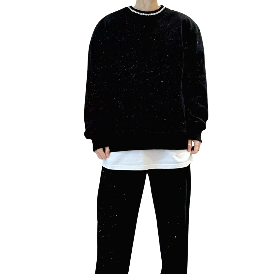 Iced Collar Crewneck
