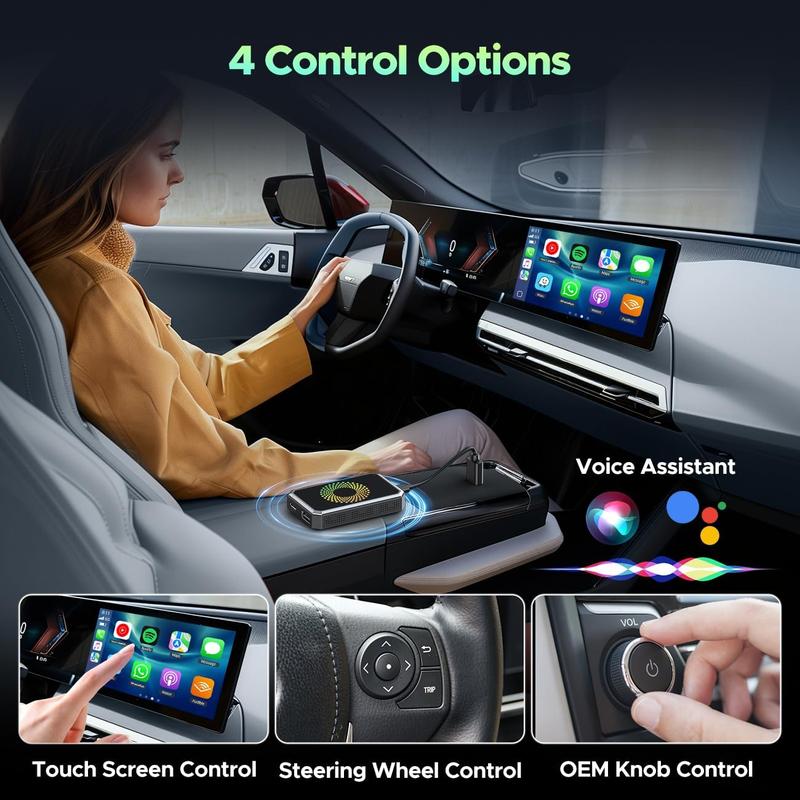 Turn Your Car Screen into a Smart Cinema: Netflix, YouTube & Wireless CarPlay in One Box.