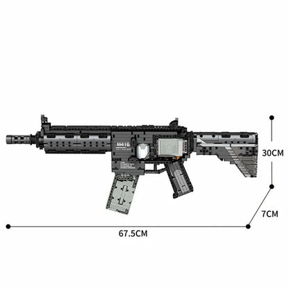 M416 Building Block Rifle (1101 pcs)