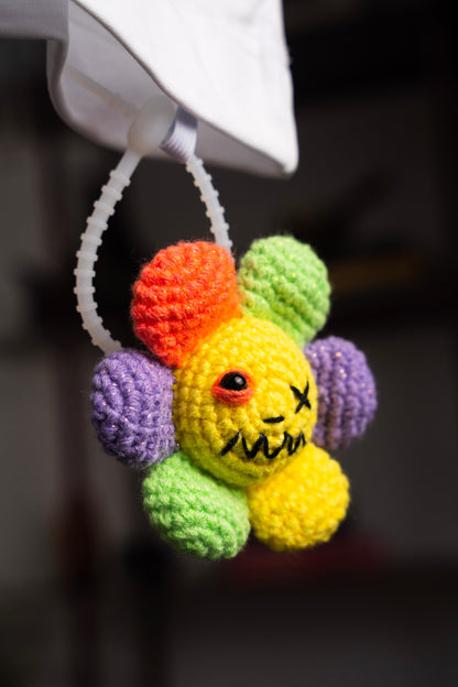 NEON ICE FLOWER T-SHIRT WITH AMIGURUMI