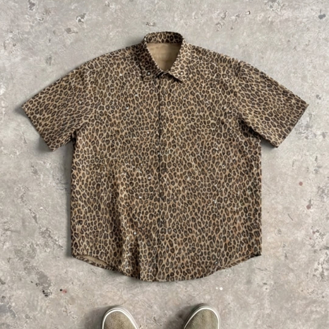 Leopard Short Sleeve Shirt