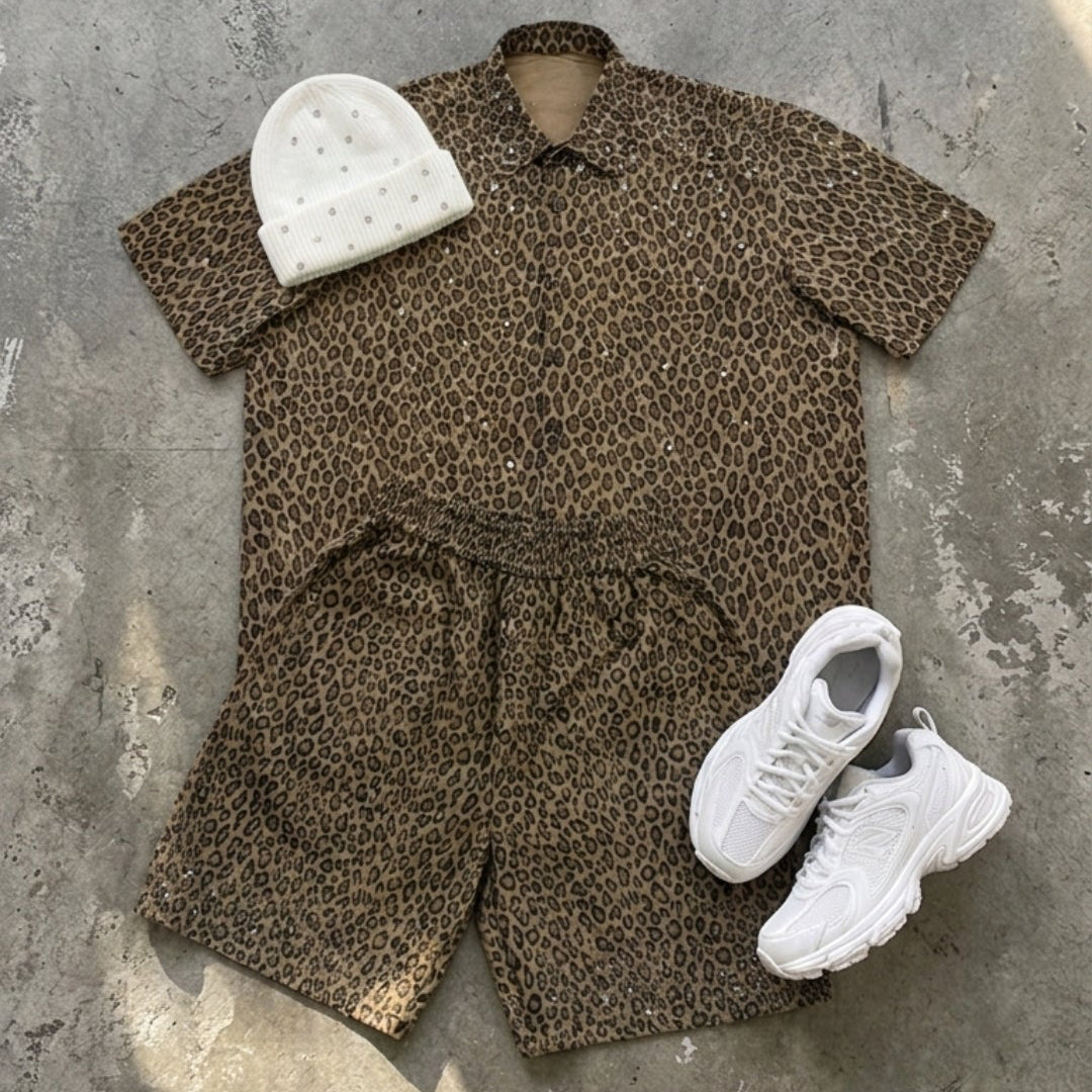 Leopard Short Sleeve Shirt