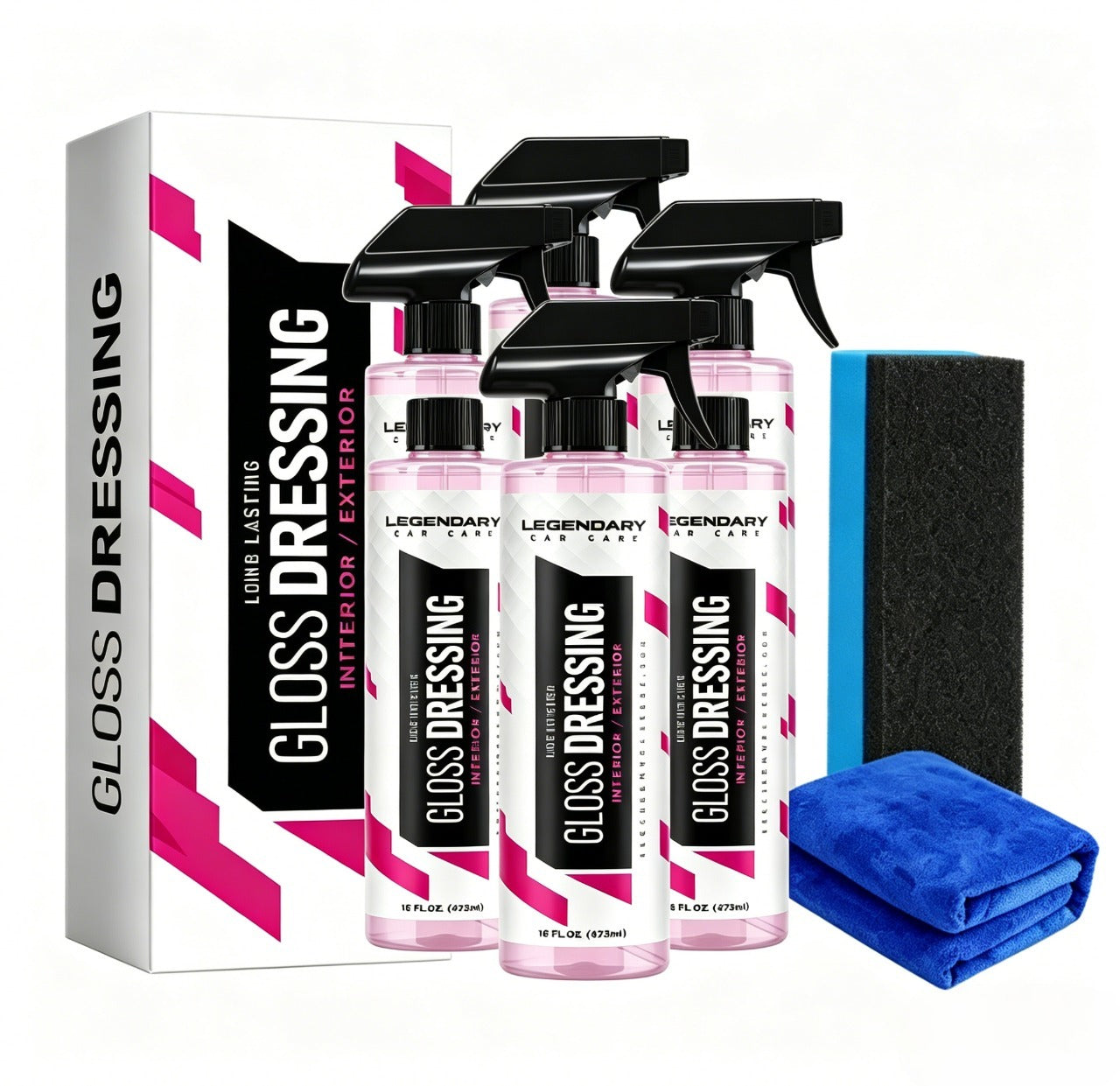 Ultimate Auto Detail Spray 8-Piece Set