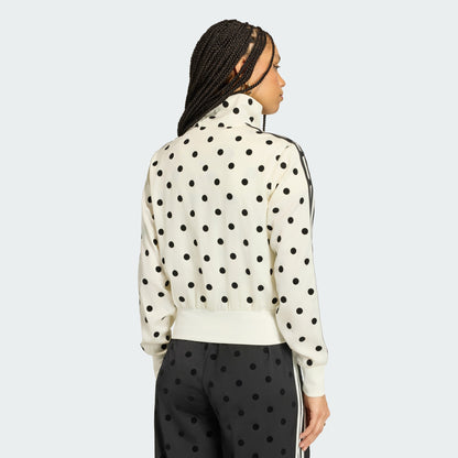 SATIN POLKA DOTS TT Track Top
