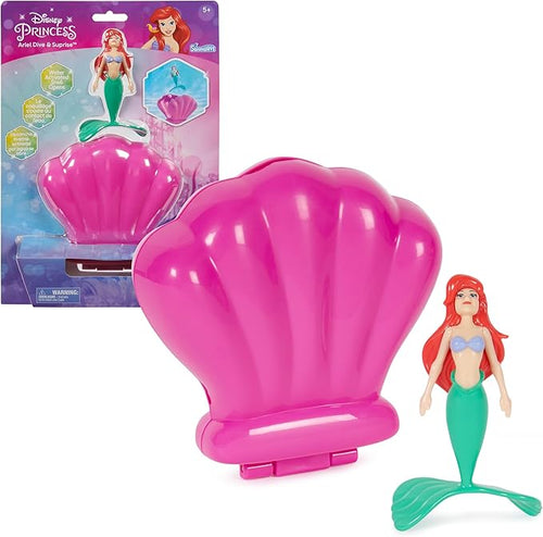 SwimWays The Little Mermaid Ariel Dive N’ Surprise, Swimming Pool Accessories & Kids Pool Toys, Pool Party Supplies, Disney Toys for Kids Ages 5 & Up
