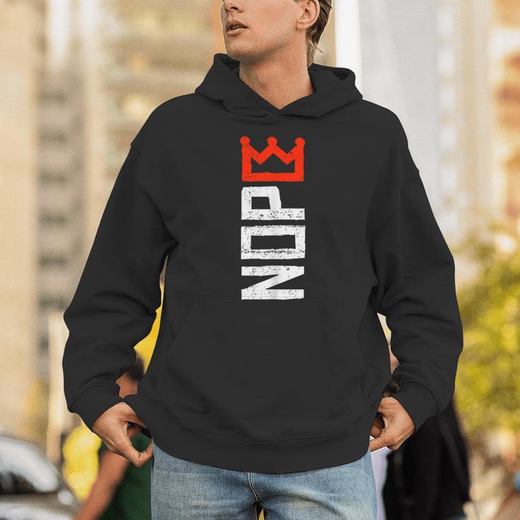 Next No Kings Protest Sign Hoodie