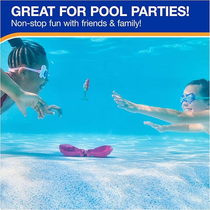 SwimWays The Little Mermaid Ariel Dive N’ Surprise, Swimming Pool Accessories & Kids Pool Toys, Pool Party Supplies, Disney Toys for Kids Ages 5 & Up