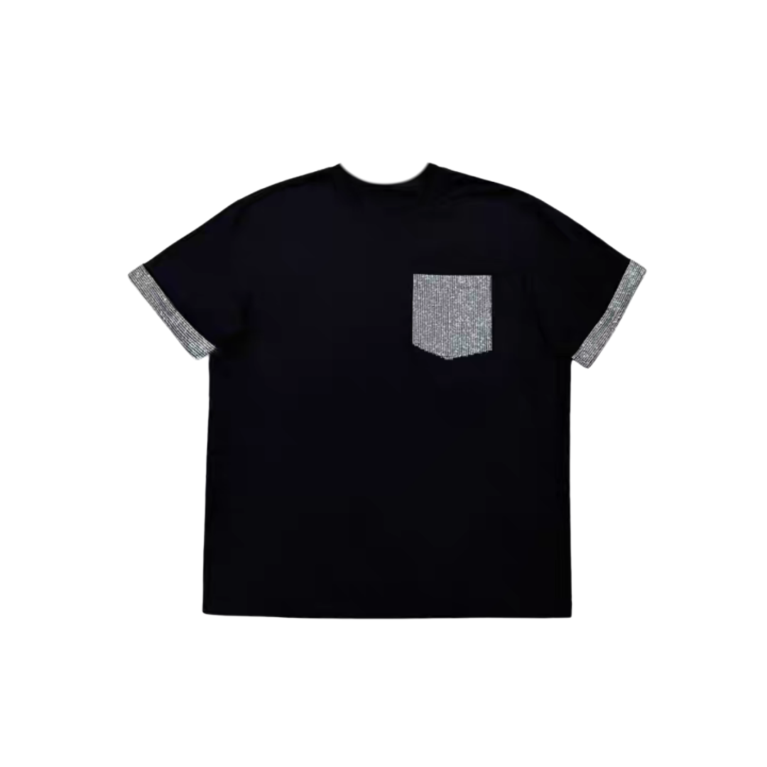 Rhinestone Pocket Tee