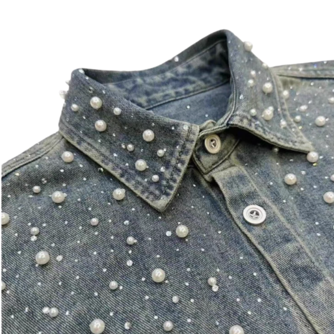 Button Up Pearl Shirt
