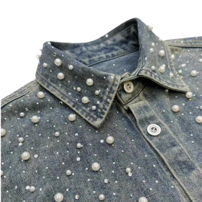 Button Up Pearl Shirt