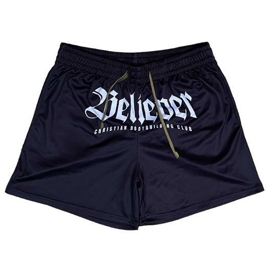 Believer Mesh Shorts - Black