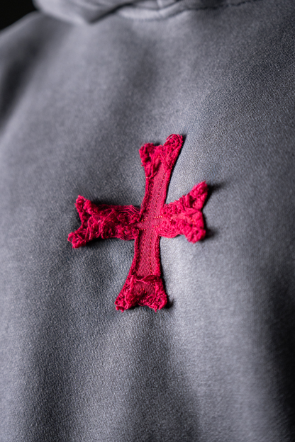 Crusader Armor Hoodie - Gray