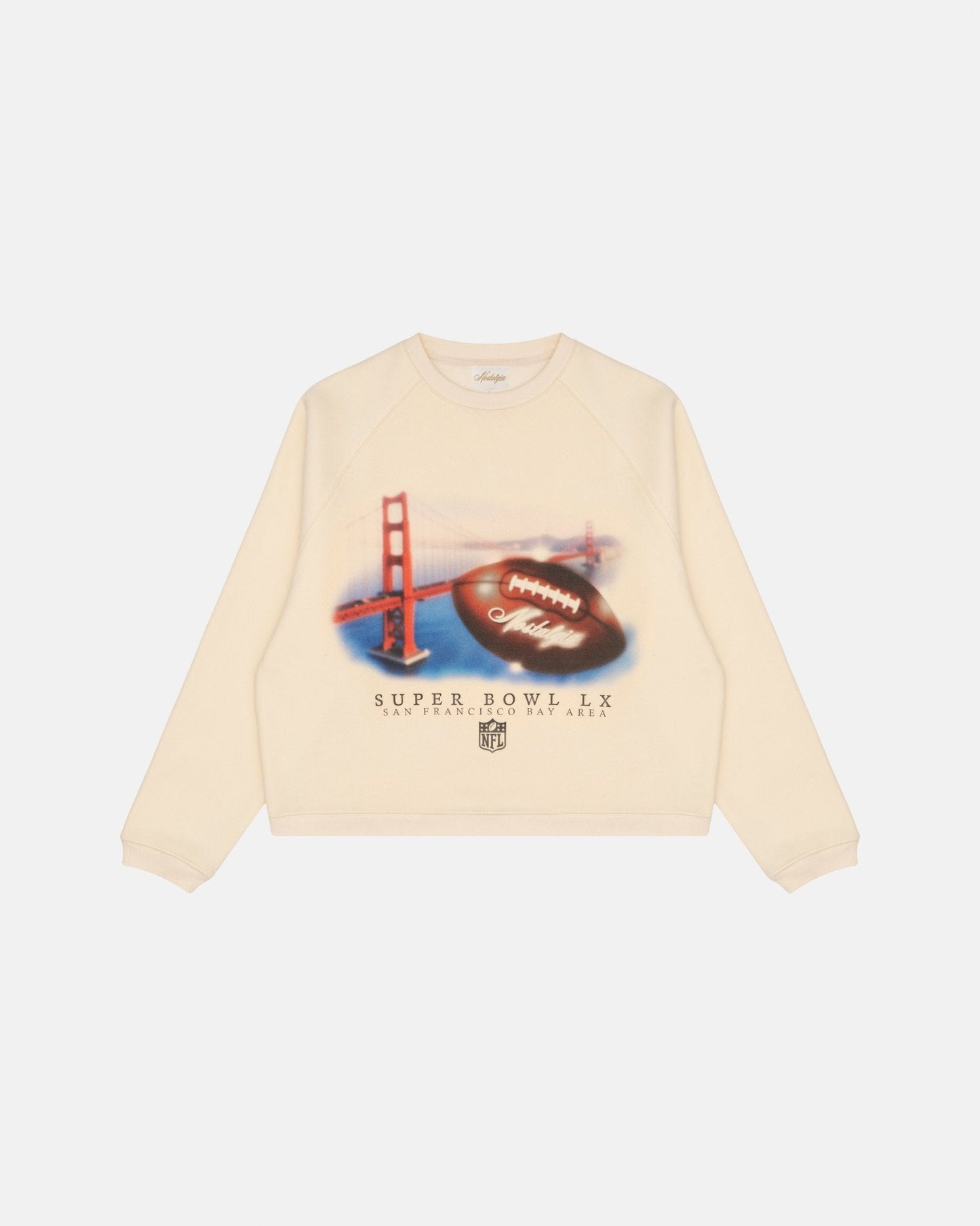 RAGLAN AIRBRUSH CREWNECK