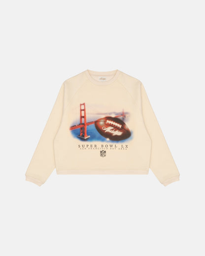 RAGLAN AIRBRUSH CREWNECK