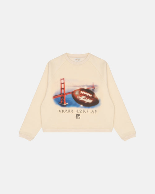 RAGLAN AIRBRUSH CREWNECK
