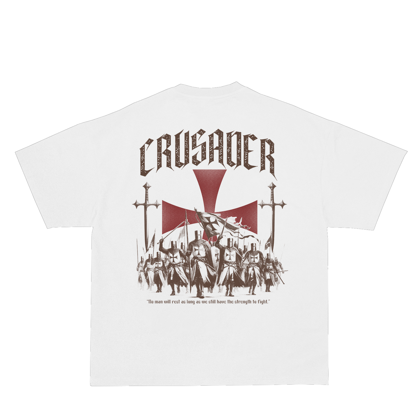 Crusader March T-Shirt - White