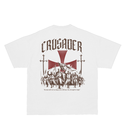 Crusader March T-Shirt - White